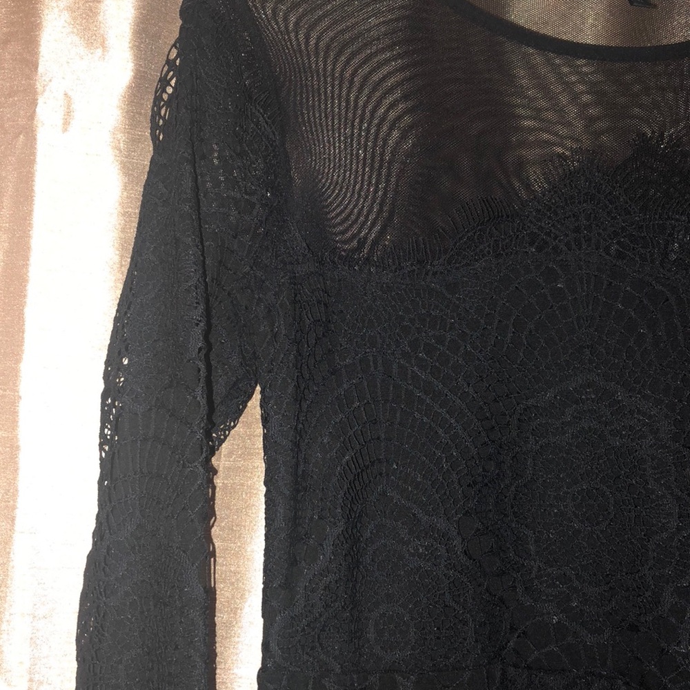 For Love And Lemons Black Grace Dress View 5